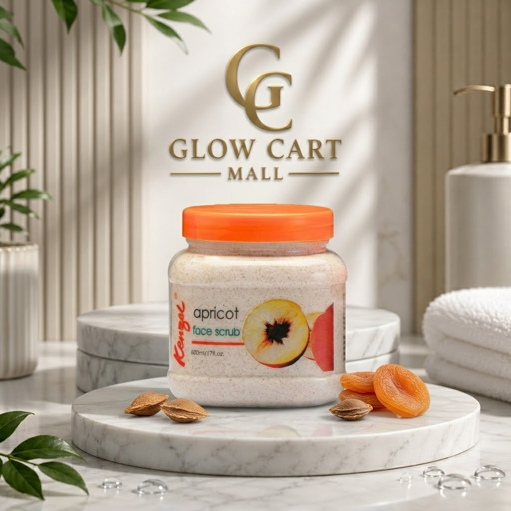 KENZAL – APRICOT Face & Body Scrub – 500ML